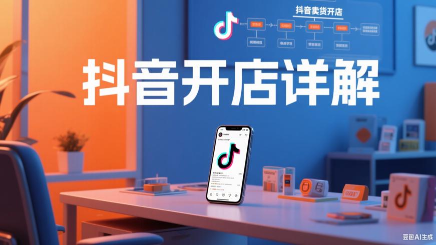 抖音卖货开店全流程与准备事项详解
