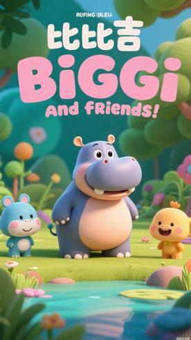 《小河马比吉Bigi and friends》：无对白的童趣世界