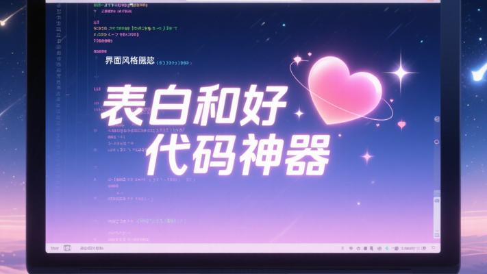 最新表白和好祝福代码：独特表达的神奇工具