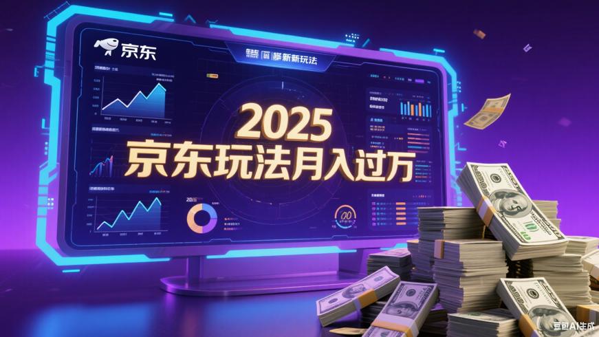 揭秘2025京东新玩法，月入过万不是梦