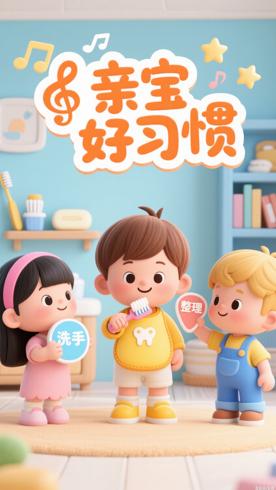《亲宝儿歌之好习惯系列》30集：儿歌启蒙好习惯