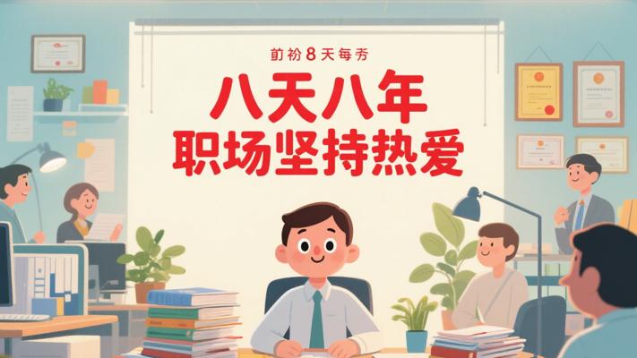 八天与八年：职场路上的坚持与热爱