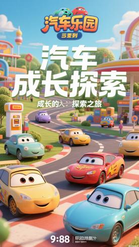 《汽车乐园》第二季：汽车世界里的成长与探索之旅