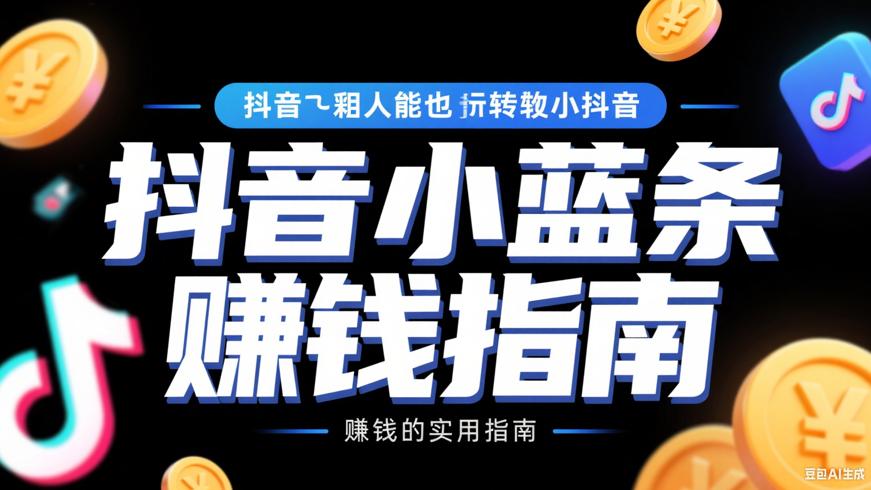普通人也能玩转抖音小蓝条赚钱的实用指南