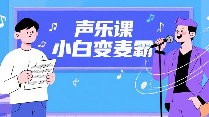 声乐魔法课：从“小白”到麦霸的华丽蜕变