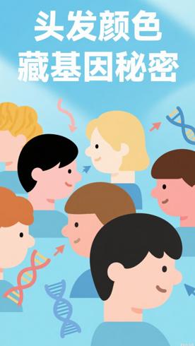 头发颜色差异背后隐藏的基因秘密解析