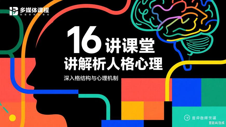 16讲课堂深入解析人格结构与心理机制