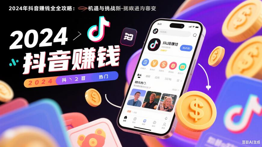 2024年抖音赚钱全攻略：机遇与挑战并存