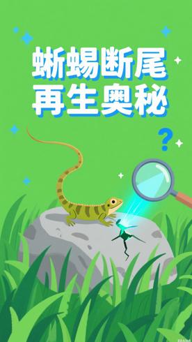 蜥蜴断尾再生的神奇过程你了解吗