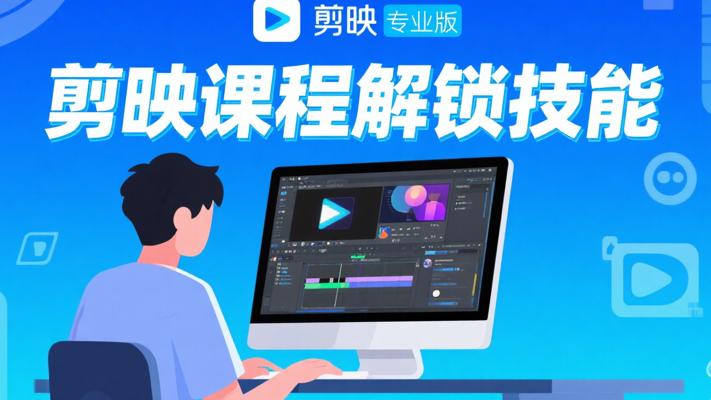 2025剪映专业版课程：解锁视频剪辑核心技能