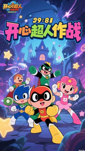 《开心宝贝之开心超人大作战》：欢乐冒险与成长的动画佳作