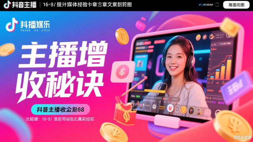 抖音主播收入多少及提升收入的真实经历