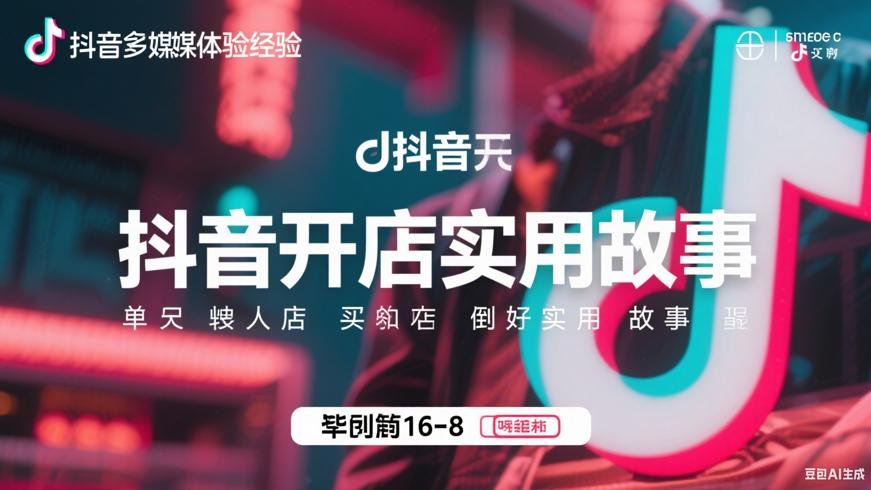 普通人如何在抖音开店并做好的实用故事