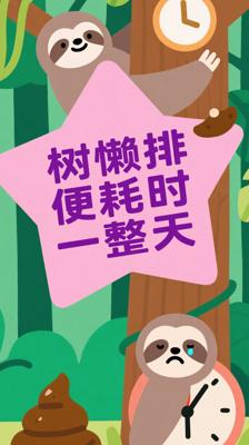 惊呆！树懒一周一次排便竟要“耗时一整天”？