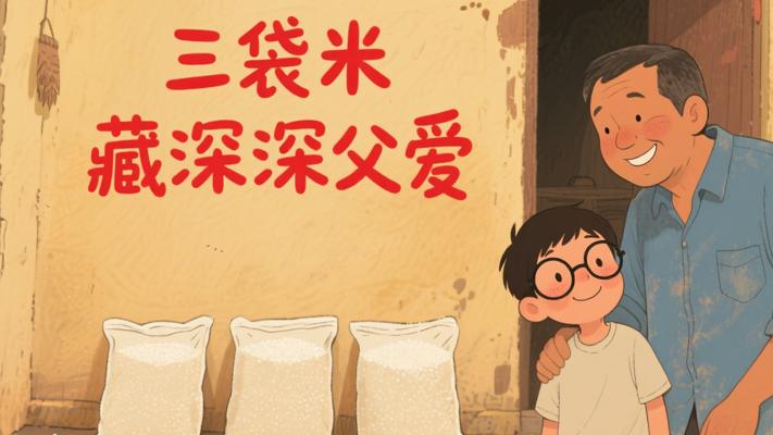 爸爸三袋米里藏着的深深父爱