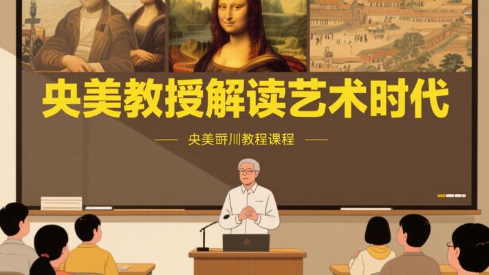 央美叶剑青教授解读中西方艺术黄金时代