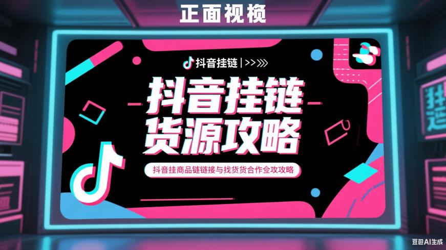 抖音挂商品链接与找货源合作全攻略
