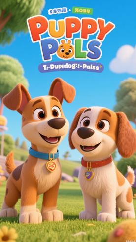 《汪汪一对宝Puppy Dog Pals》第一季：双语启蒙的萌犬冒险