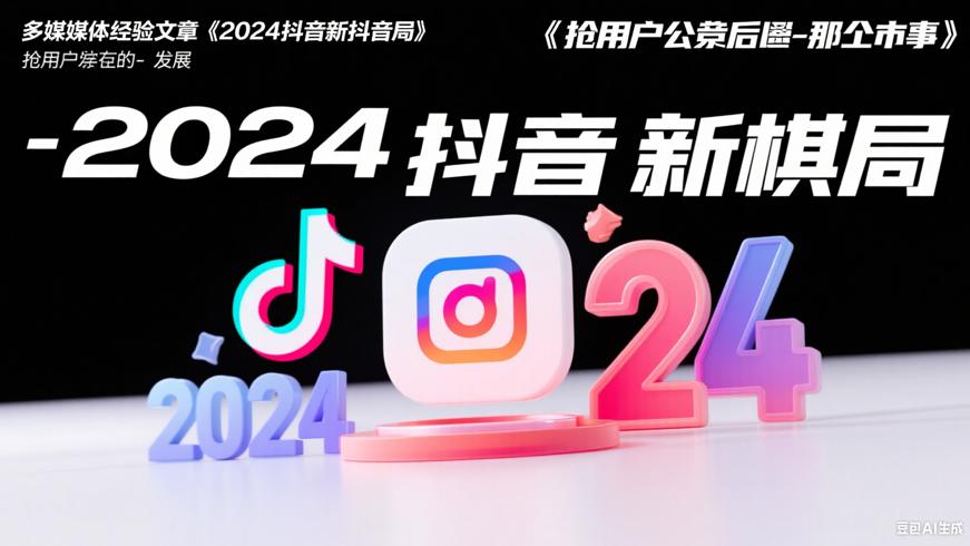 2024抖音的新棋局抢用户背后的那些事儿