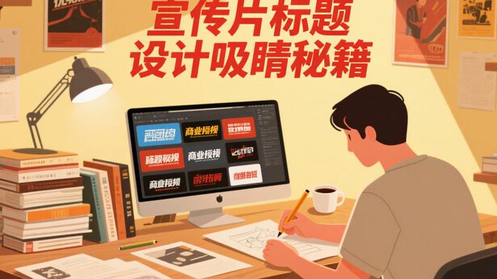 商业宣传片标题设计课：打造吸睛标题秘籍