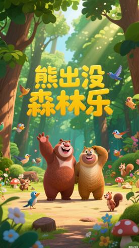 《熊出没之丛林总动员》：森林冒险中的欢乐成长记