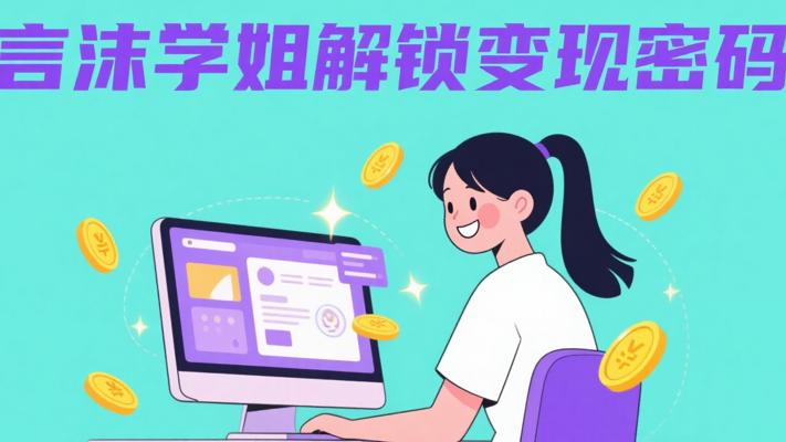 言沫学姐2025课程：解锁虚拟资料变现密码