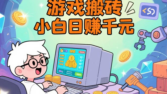 游戏全自动搬砖：小白日赚千元的轻松门道