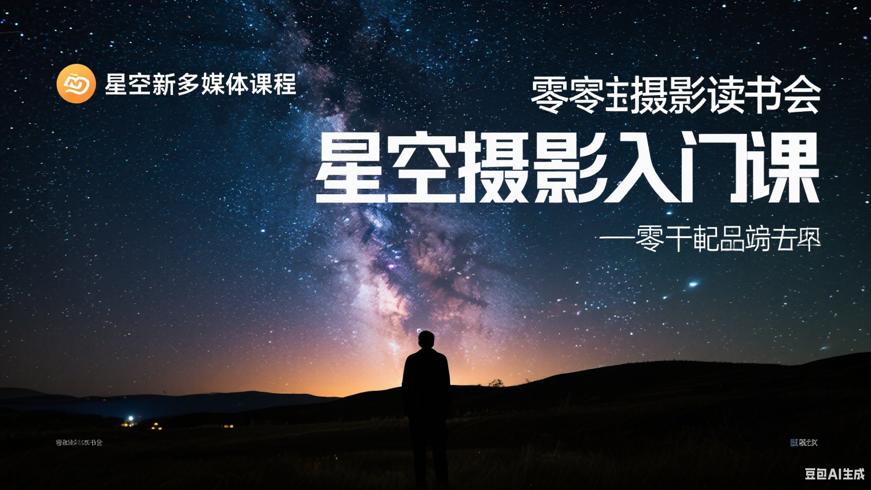 摄影读书会：从零开始捕捉璀璨星空的奥秘