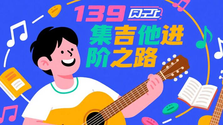 139集民谣吉他课程：从入门小白到进阶高手