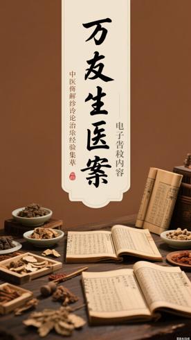 《万友生医案选》：中医辨证论治经验集萃