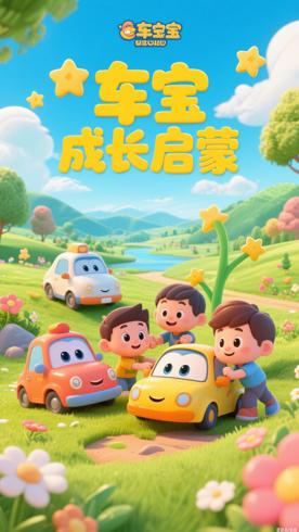 《车宝四兄弟第二季中文版》：童趣满满的成长启蒙动画