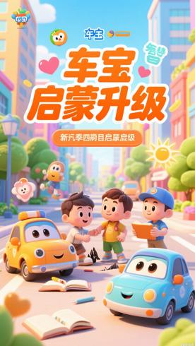 《车宝四兄弟第三季中文版》精彩升级的启蒙动画