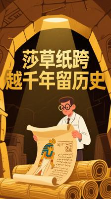 惊叹！古埃及莎草纸如何跨越千年留存历史
