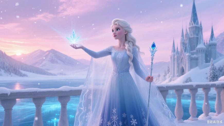 艾尔莎公主：以勇气与智慧守护王国的传奇