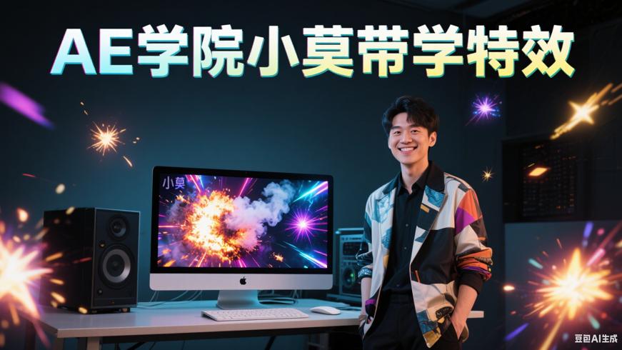 AE超能力学院：小莫带你精通特效制作