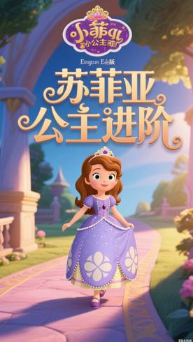 《小公主苏菲亚第二季英文版》：平凡女孩的公主进阶路