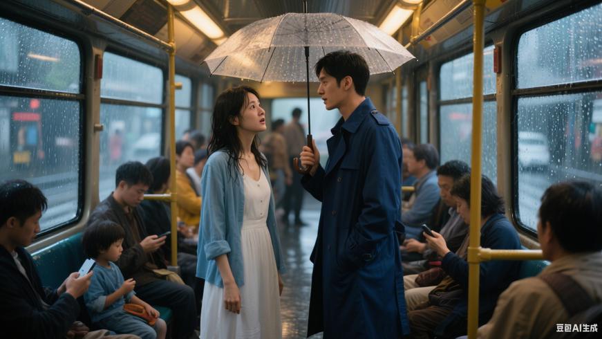 雨天公交车上的爱情浮世绘与意外相遇