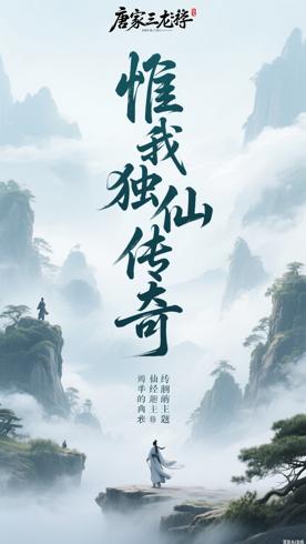 仙侠经典惟我独仙唐家三少笔下的热血传奇