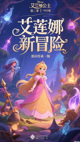 《艾莲娜公主第二季中文版》：勇气传承的奇幻冒险新篇章