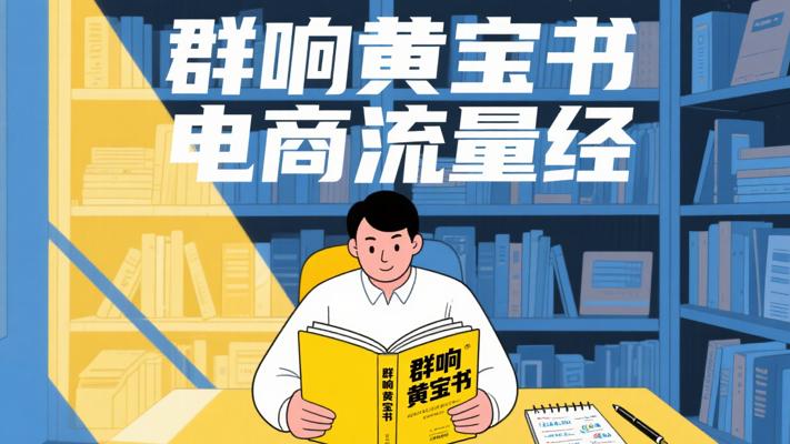 群响黄宝书：电商流量玩法的精华宝典