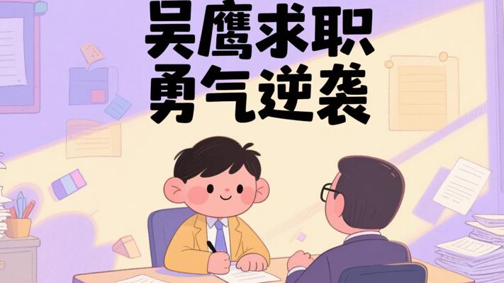 吴鹰求职逆袭记：聪明未必成事勇气才是王道
