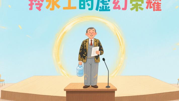 从拎水工到报告王：一场虚幻荣耀背后的真实荒诞