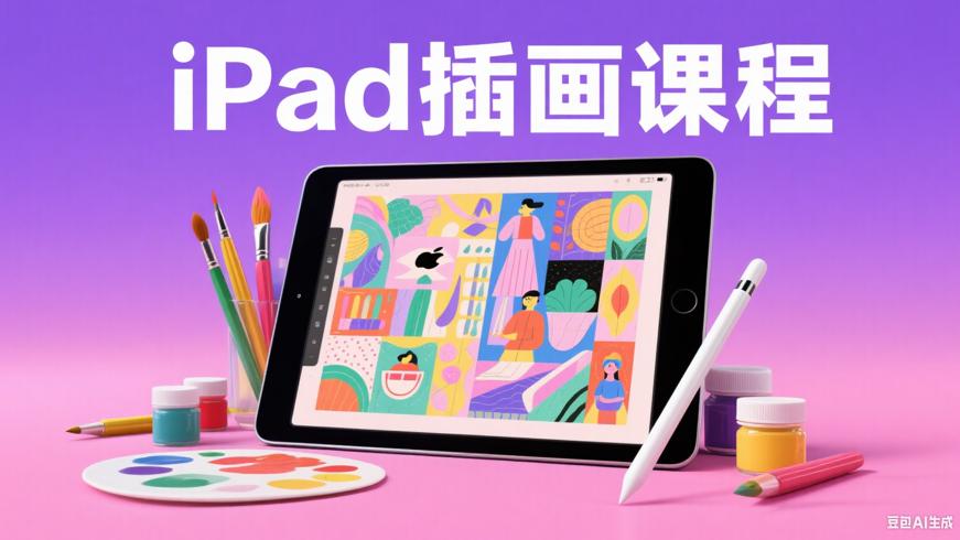 2022度薇年iPad商业插画课程：商业插画创作指南