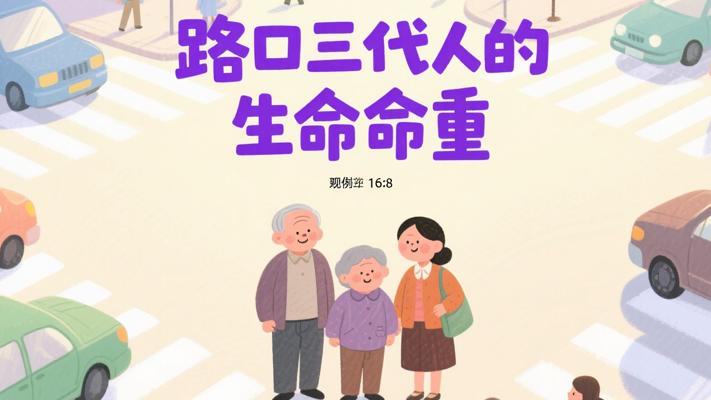 交叉路口的三代人：一场意外撞见的生命重量