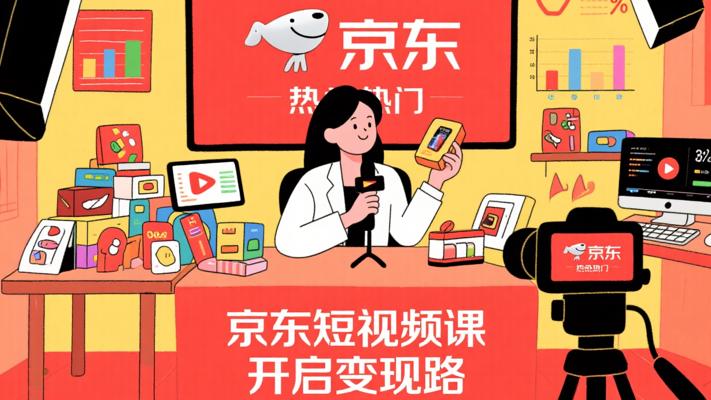 京东短视频营销课：开启带货变现新征程