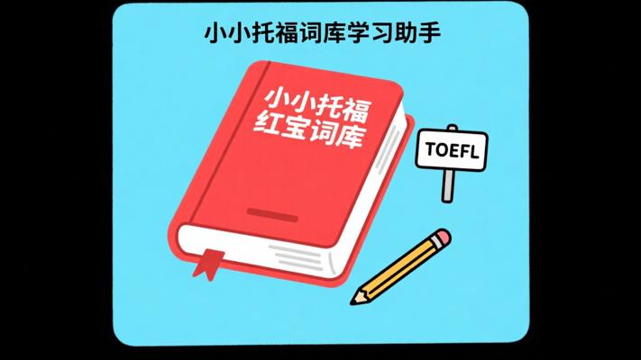 《小小托福红宝词库》：托福词汇学习的得力助手