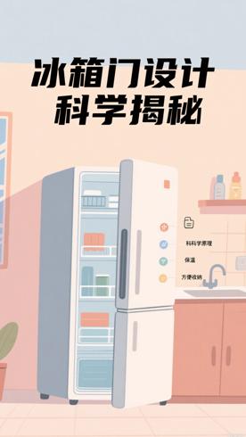 冰箱门设计里的科学 这些细节藏着大学问