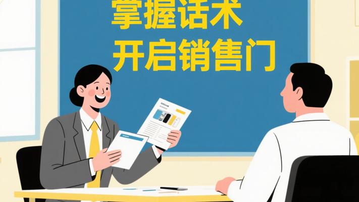 掌握推销话术技巧，开启销售成功大门