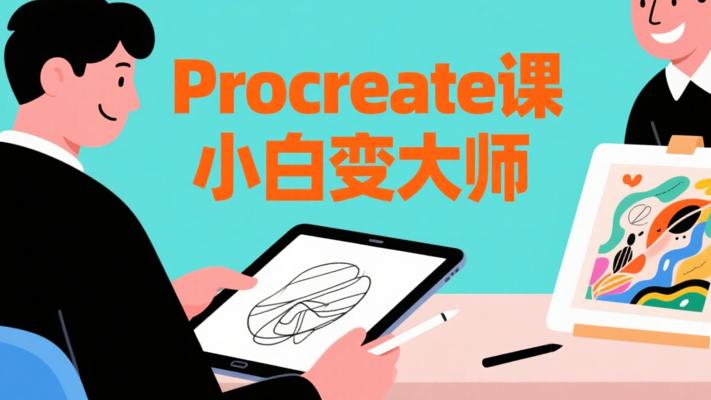 Procreate绘画课：从入门小白到创意表达大师