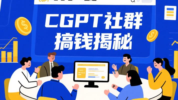 玩赚CGPT社群：GPT搞钱保姆级指南揭秘